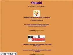Sites similar to ouistiti.50webs.com