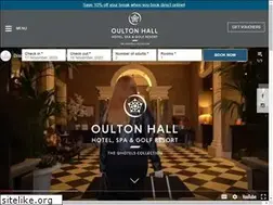 Sites similar to oultonhallhotel.co.uk