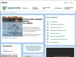 Sites similar to oulunvesi.fi