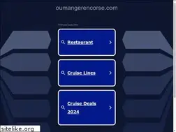 Sites similar to oumangerencorse.com