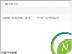 Sites similar to oumnaturel.com