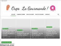 Sites similar to oupslagourmande.fr