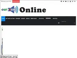 Sites similar to our-voice-online.com