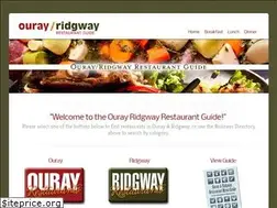 Sites similar to ourayridgwaydining.com