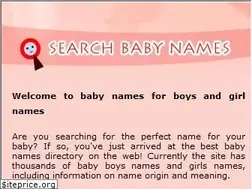 Sites similar to ourbabynames.co.uk