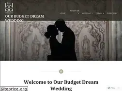 Sites similar to ourbudgetdreamwedding.com