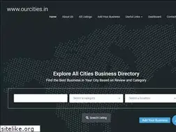 Sites similar to ourcities.in