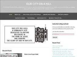 Sites similar to ourcityonahill.net
