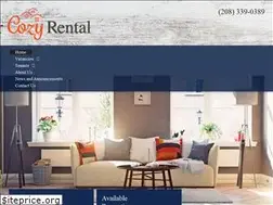 Sites similar to ourcozyrental.com