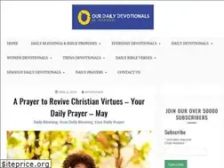 Sites similar to ourdailydevotionals.com