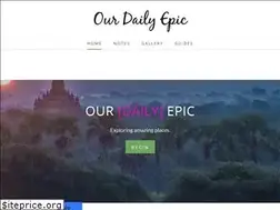 Sites similar to ourdailyepic.com