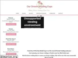 Sites similar to ourdreamweddingexpo.com