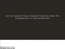 Sites similar to ourelegantceremony.com