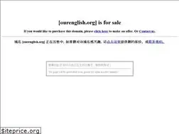 Sites similar to ourenglish.org