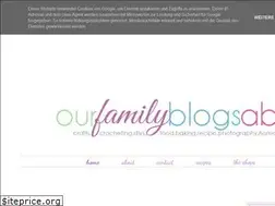 Sites similar to ourfamilyblogsabout.info