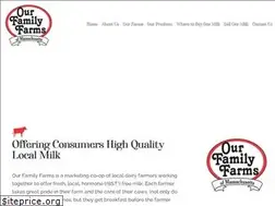 Sites similar to ourfamilyfarms.com
