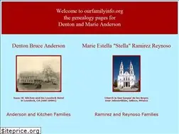 Sites similar to ourfamilyinfo.org