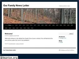 Sites similar to ourfamilynewsletter.com