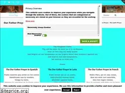 Sites similar to ourfatherprayer.org