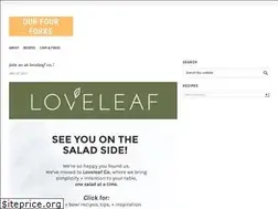 Sites similar to ourfourforks.com