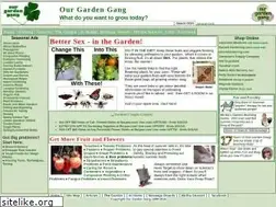Sites similar to ourgardengang.com
