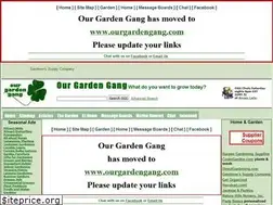 Sites similar to ourgardengang.tripod.com