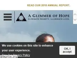 Sites similar to ourglimmerofhope.org