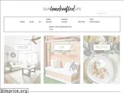 Sites similar to ourhandcraftedlife.com