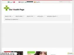 Sites similar to ourhealthpage.com