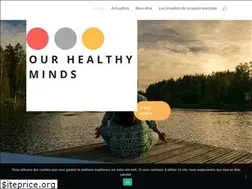 Sites similar to ourhealthyminds.com