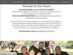 Sites similar to ourhousebistro.com