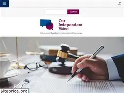Sites similar to ourindependentvoice.com