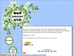 Sites similar to ourinstantwin.com