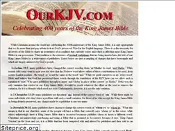 Sites similar to ourkjv.com