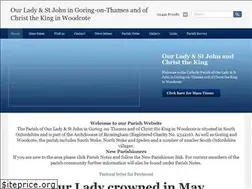 Sites similar to ourladyandstjohngoring.org.uk