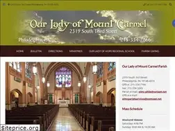 Sites similar to ourladymountcarmel.net