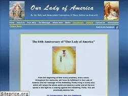 Sites similar to ourladyofamerica.com