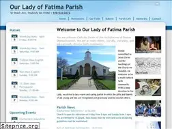 Sites similar to ourladyoffatimapeabody.org