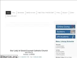 Sites similar to ourladyofgoodcounsel.net