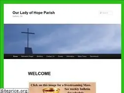 Sites similar to ourladyofhope.ca