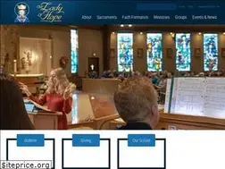 Sites similar to ourladyofhopeparish.org