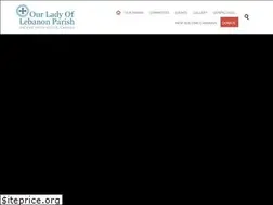 Sites similar to ourladyoflebanon.org