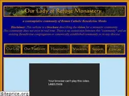 Sites similar to ourladyofrefugemonastery.org