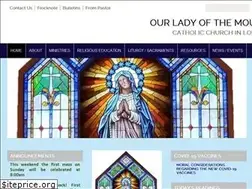 Sites similar to ourladyofthemountain.org