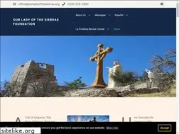 Sites similar to ourladyofthesierras.org
