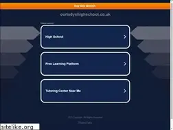 Sites similar to ourladyshighschool.co.uk