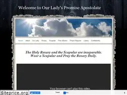 Sites similar to ourladyspromise.org