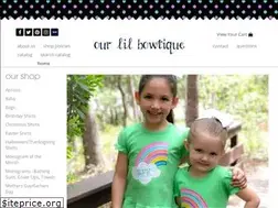 Sites similar to ourlilbowtique.com