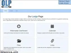 Sites similar to ourlodgepage.com