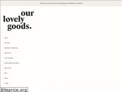 Sites similar to ourlovelygoods.com